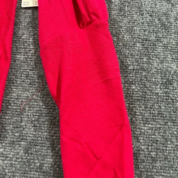 Anthropologie Vibrant pink Cowl Neck Sweater size s - Picture 10 of 11